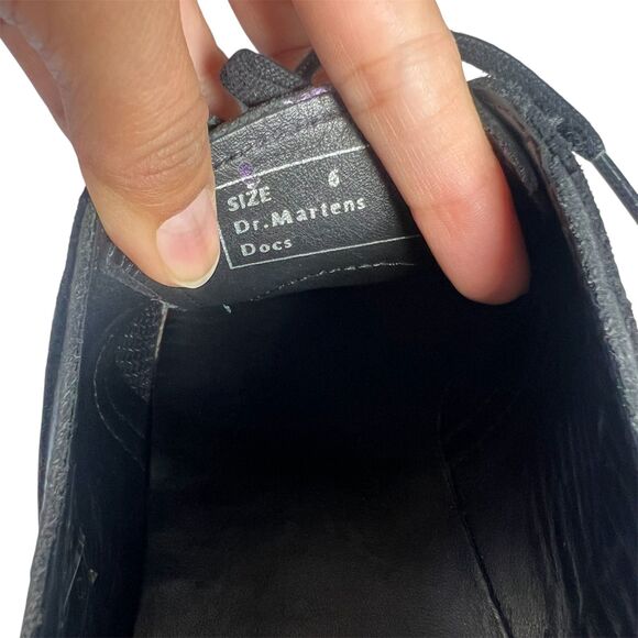 Dr. Martens 1461 Leather Suede Saddle Oxford Unisex Shoes UK 6/ US M7/US W8 - Picture 7 of 10